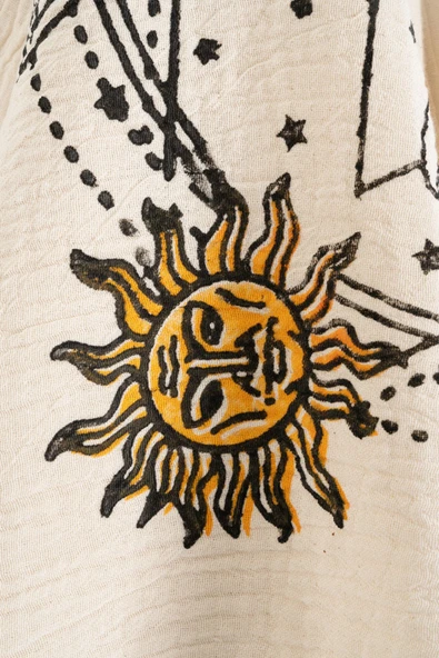 Varol Organik %100 Pamuk Müslin Peştemal - Solyra - Resim 3