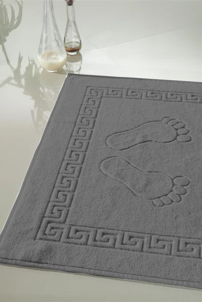 Varol 4 Adet Talia Serisi Ayak Havlusu 50x70 200gr Antrasit ürün görseli