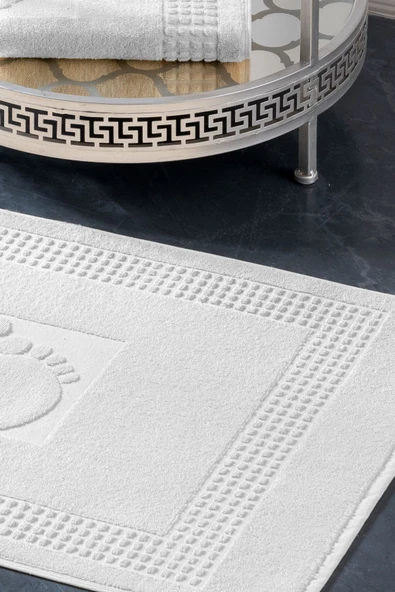 Varol 2 Adet Renkli Banyo Paspas Ayak Havlusu 50x70 - 11