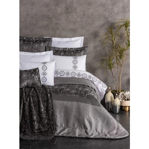 Cotton Box Çeyiz Seti Valeria Antrasit ürün görseli