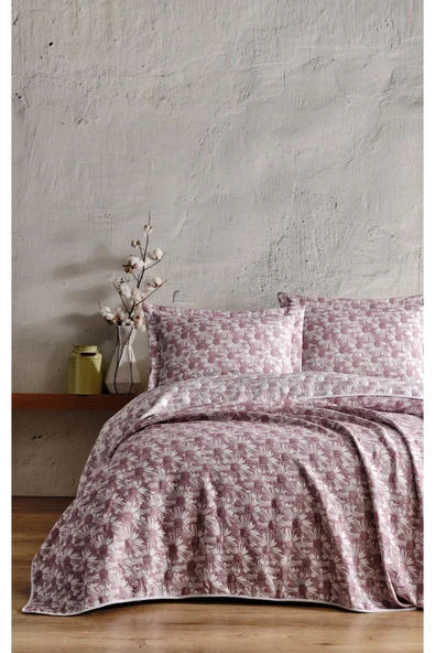 Varol Daisy Çift Kişilik Yatak Örtüsü - Resim 2