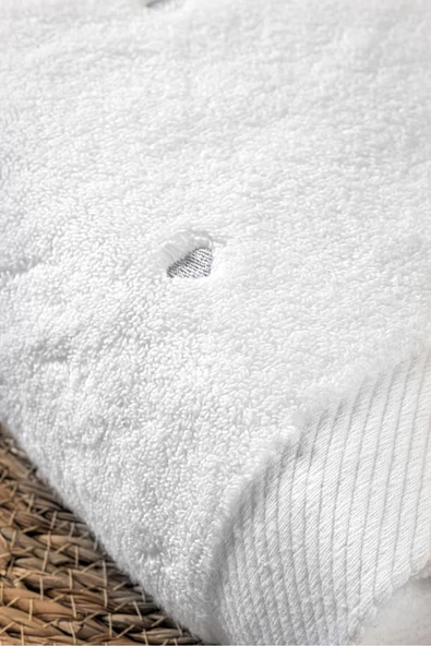 Varol Love Serisi Nakışlı Micro Cotton Banyo Havlu Seti - Resim 8