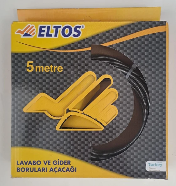 ELTOS LAVABO VE GİDER BORULARI AÇACAĞI - KANAL AÇMA 5 METRE - Resim 2