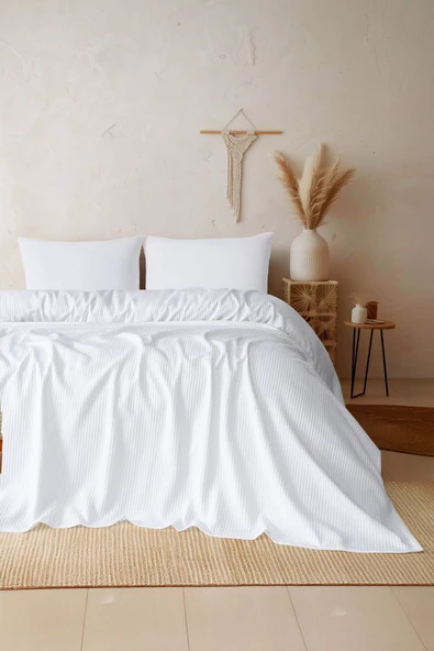 Varol %100 Pamuk Örgü Pike | 220x240 cm | 1. Sınıf Kalite | 7 Renk Seçeneği - Resim 4