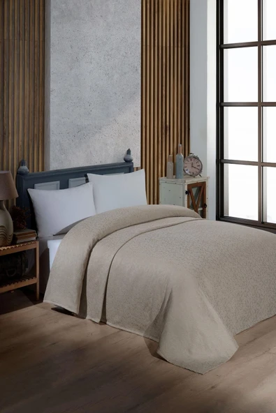 Varol Jakarlı Bambu Tek Kişilik Pike - Sarmaşık - Resim 2