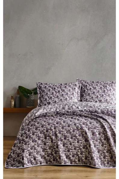 Varol Daisy Çift Kişilik Yatak Örtüsü - Resim 5