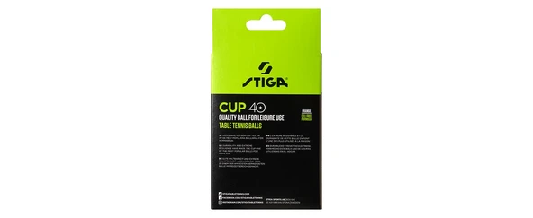 Stiga Table Tennis Ball Cup Pinpon Topu Turuncu 12li 1110-2503-12 - 4