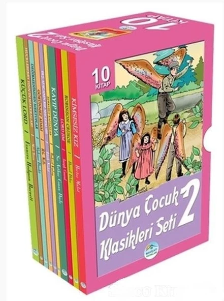 Dünya Çocuk Klasikleri Seti 2 (10 Kitap Kutulu) ürün görseli