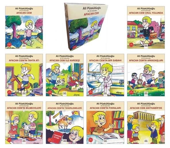 Afacan Cem (10 Cilt Takım) ürün görseli