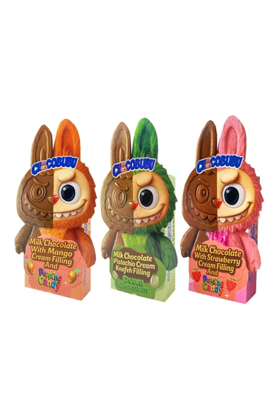 Frapella Labubu Çikolata - Chocobubu Çikolata Deneme Paketi 3 x 100 Gr. - 1