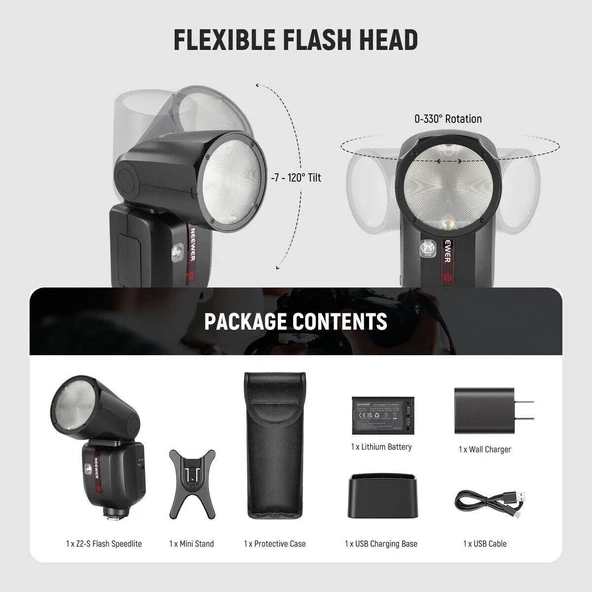 Neewer Z2PRO-S Sony Ttl Tepe Flaşı - 2