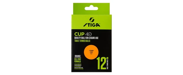 Stiga Table Tennis Ball Cup Pinpon Topu Turuncu 12li 1110-2503-12 - 3