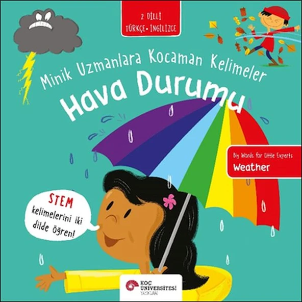 Hava Durumu- Minik Uzmanlara Kocaman Kelimeler (İki Dilli Türkçe-İngilizce) ürün görseli