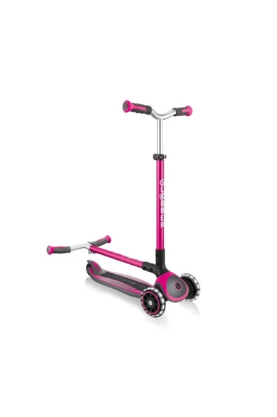 Globber Scooter Master Işıklı Katlanan - Pembe - 2