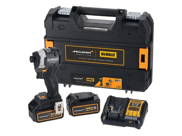 Dewalt X McLaren DCF85MP2T 18V XR 5.0 Ah Kompakt Darbeli Tornavida
