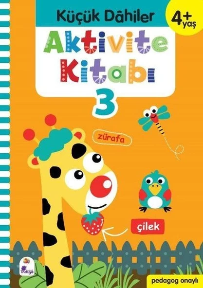 Küçük Dahiler Aktivite Kitabı 3 (4+ Yaş) ürün görseli