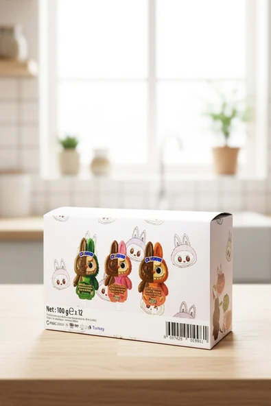 Frapella Chocobubu Patlayan Şekerli Ve Mango Aromalı Süt Kreması Dolgulu Sütlü Çikolata 100 Gr. - 5