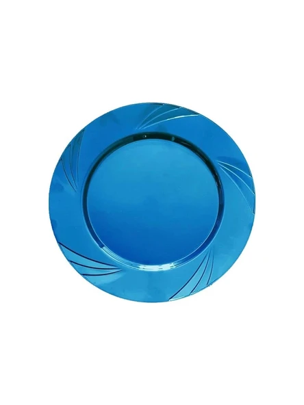 Kristal Tabak Mavi 23 Cm 6'Lı ürün görseli