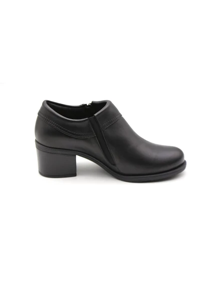 Mammamia 3725LX Kadın Deri Topuklu Ayakkabı - 3