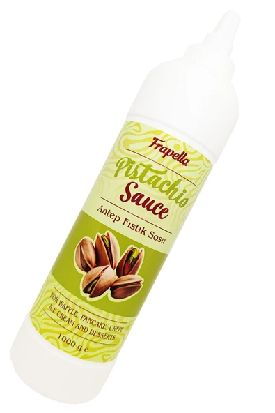 Frapella Antep Fıstıklı Sos - Waffle, Pankek, Krep, Dondurma, Tatlılar için Sos 1000 Gr. - 2