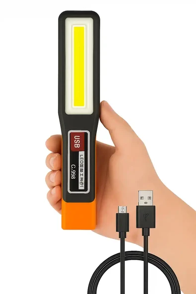 Mercamp Outdoor Manyetik Askılı Şarjlı LED Lamba ürün görseli 1