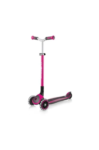 Globber Scooter Master Işıklı Katlanan - Pembe - 5