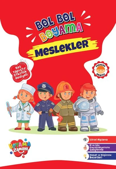 Bol Bol Boyama - Meslekler ürün görseli