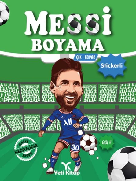 Messi Boyama Kitabı ürün görseli