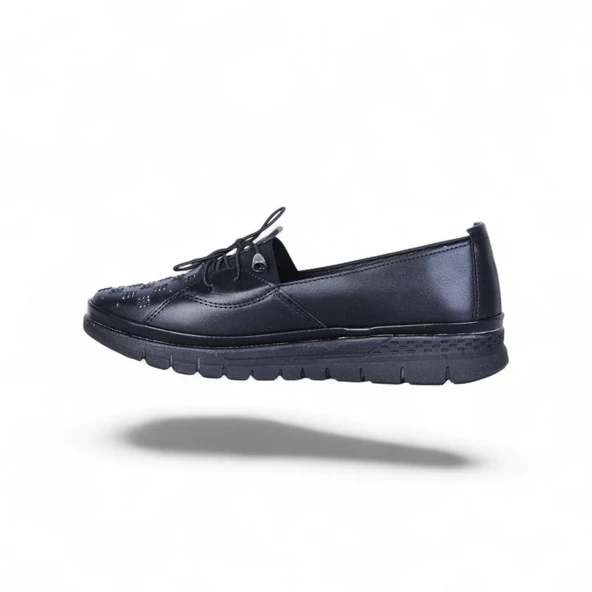 Wanetti 105 Atom Siyah Kadın Babet - Resim 3