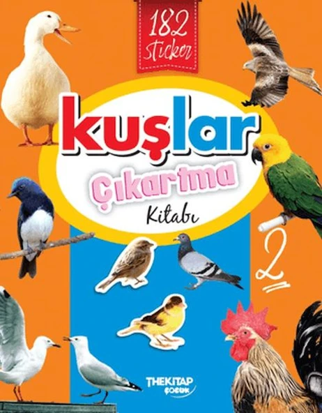 Kuşlar Çıkartma Kitabı - 2 ürün görseli