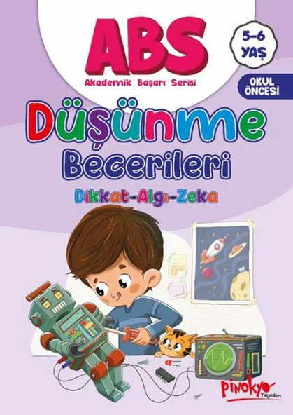 ABS 5-6 Yaş Düşünme Becerileri Dikkat-Algı-Zeka ürün görseli