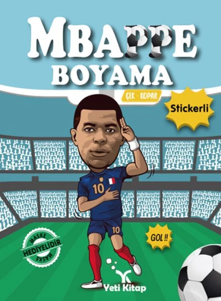 Mbappe Boyama Kitabı ürün görseli