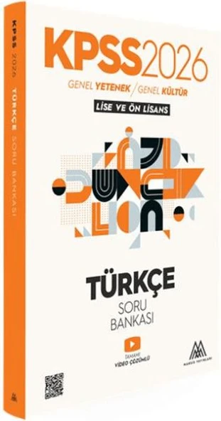 KPSS Türkçe Soru Bankası 2026 ürün görseli