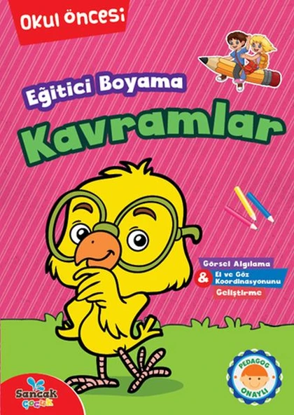 Eğitici Boyama - Kavramlar ürün görseli