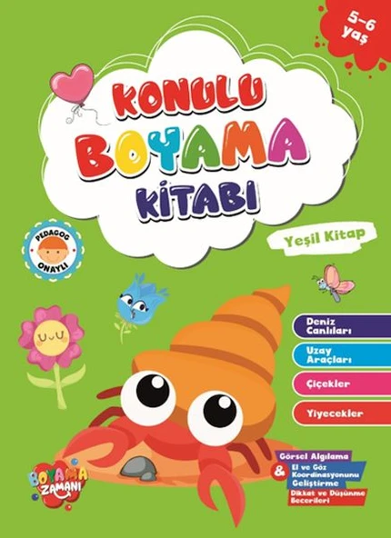 Konulu Boyama - YeşilKitap (5-6 Yaş) ürün görseli