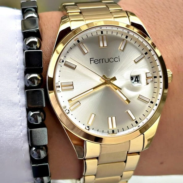 Ferruccı FC 0925 03622M.06 640043 Erkek Takvim Kol Saati - Resim 2