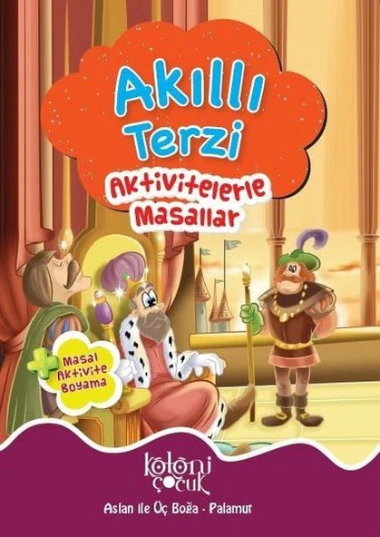 Akıllı Terzi - Aktivitelerle Masallar - Aslan ile Üç Boğa-Palamur ürün görseli