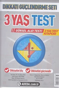 Dikkati Güçlendirme Seti 3 Yaş Test ürün görseli