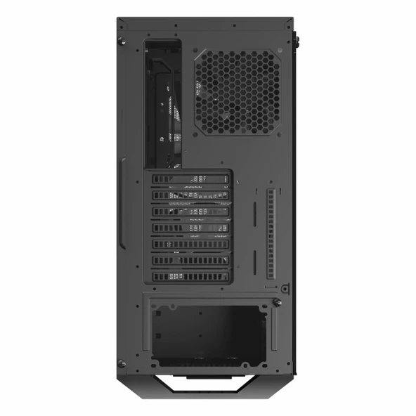 Cooler Master MasterCase H500 USB 3.2 ARGB eATX Mid Tower Siyah Kasa - Resim 7