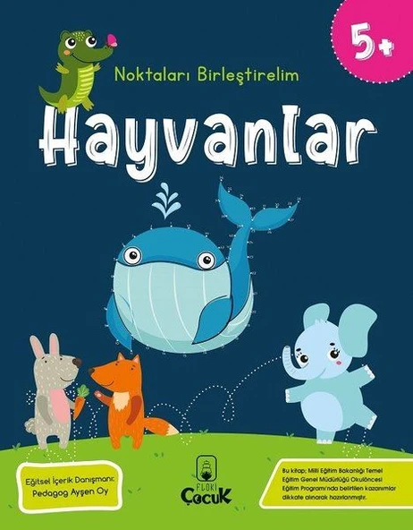Noktaları Birleştirelim - Hayvanlar +5 Yaş ürün görseli