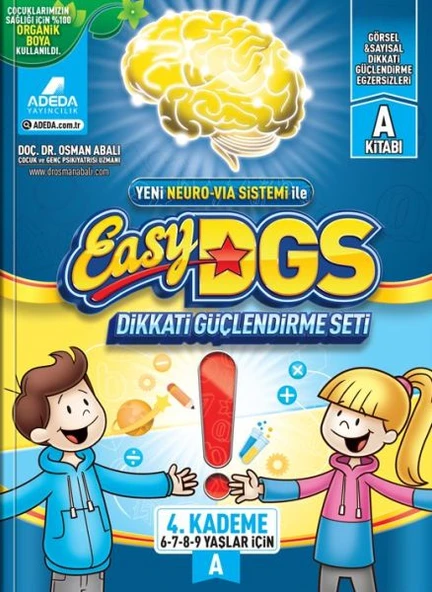 EASY Dikkati Güçlendirme Seti 6-9 yaş A Kitapçığı ürün görseli