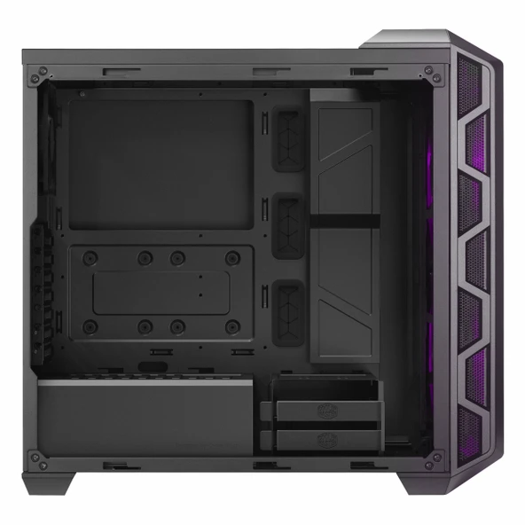 Cooler Master MasterCase H500 USB 3.2 ARGB eATX Mid Tower Siyah Kasa - Resim 6