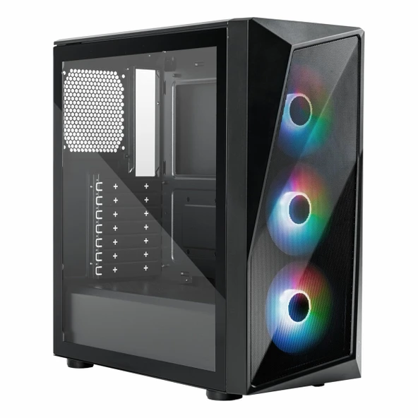 Cooler Master CMP 520 700W 80+ USB 3.2 ARGB ATX Mid Tower Siyah Kasa ürün görseli 1