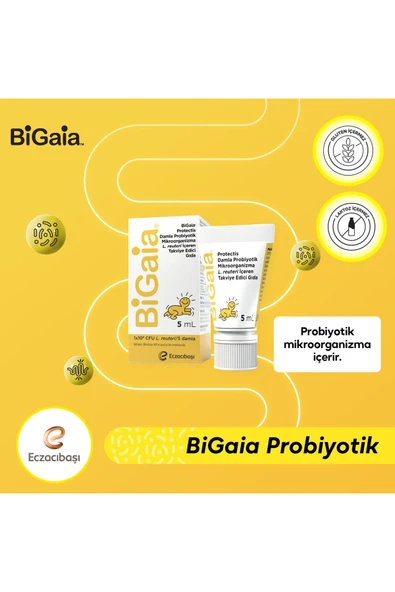 BİGAİA Probiyotik Damla 5 ml - Resim 2