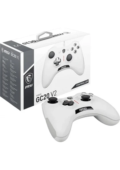 MSI Force GC20 V2 Beyaz Kablolu Oyun Kolu - 4