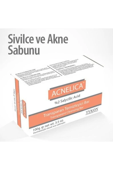 ACNELİCA Temizleyici Bar %2 Siyah Nokta Ve Sivilce Sabunu - 1