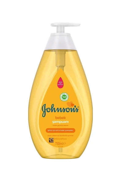 JOHNSON'S Baby Şampuan 750 ml - 3