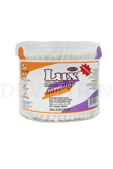 LUX Pamuk Kulak Çubuk 300 Lü - 1