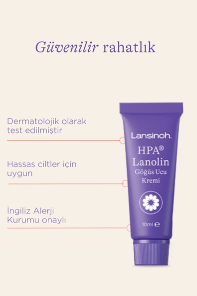 LANSİNOH HPA® Lanolin Göğüs Ucu Kremi 10 ml - 6