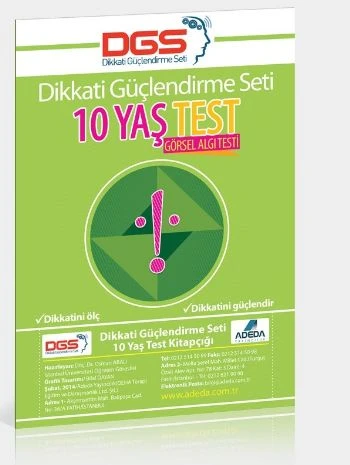 Dikkati Güçlendirme Seti 10 Yaş Test ürün görseli